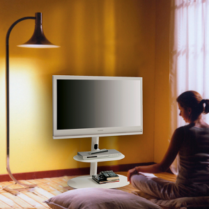 L&C Screen Tower Vloerstandaard Wit