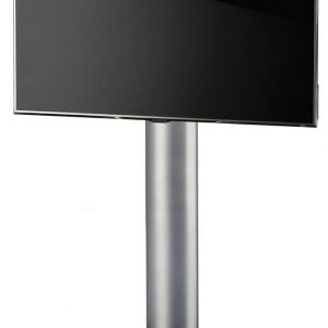 TV standaard Findal zwartglas draaibaar